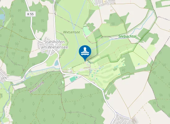 Map of Liegewiese Lindner Hotel