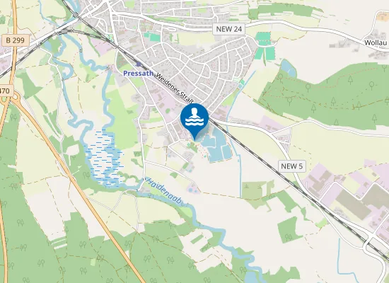 Map of Kiesibeach