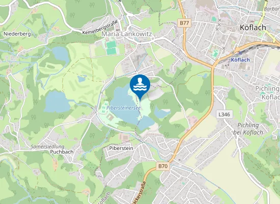 Map of Freizeitzentrum Piberstein