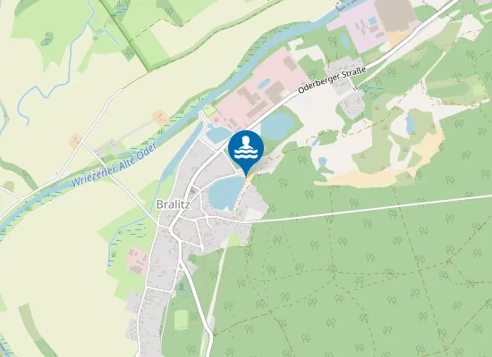 Map of Badestelle am Dornbuschsee