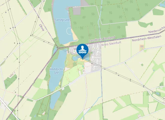 Map of Badesee Haddorf