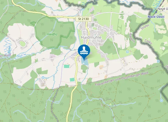 Map of Kreuzbachsee