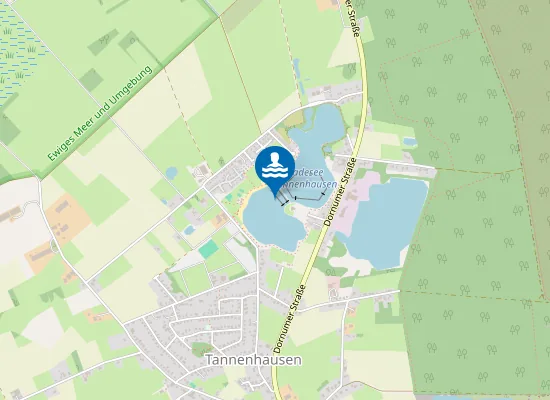 Map of FREIZEITANLAGE TANNENHAUSEN STADT AURICH