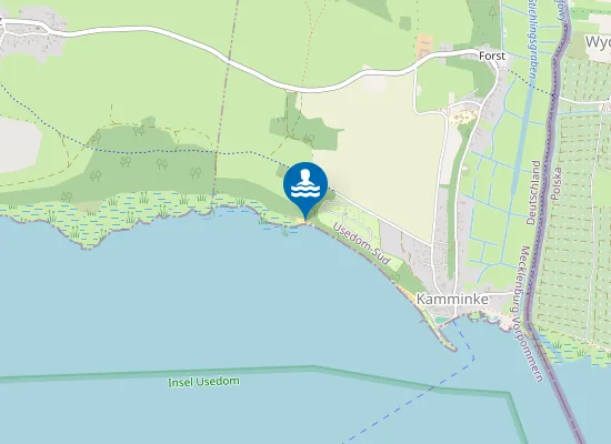 Map of Garzer Strand