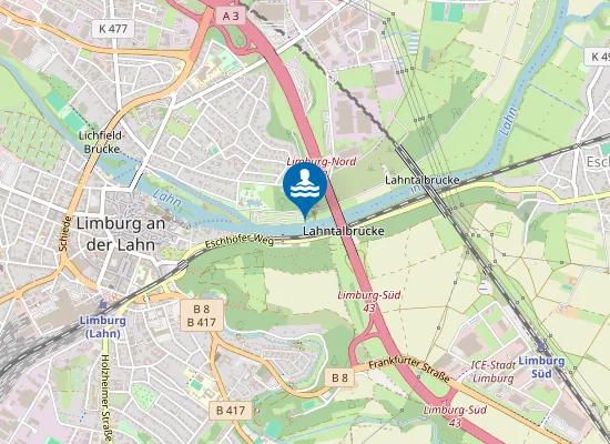 Map of Camping Resort Limburg GmbH