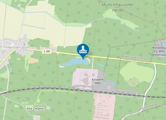 Map of FKK- Strand Hennersdorf