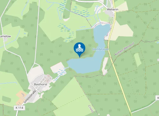 Map of Kleine Badebucht