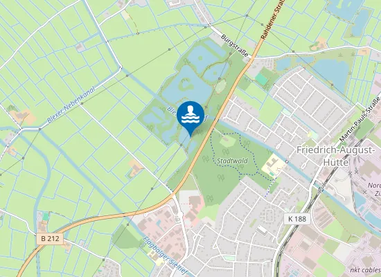 Map of Hundestrand