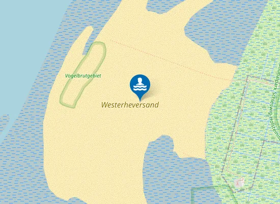 Map of Westerheversand