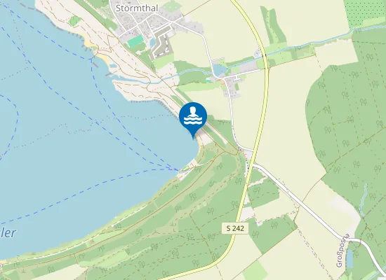 Map of Hundestrand
