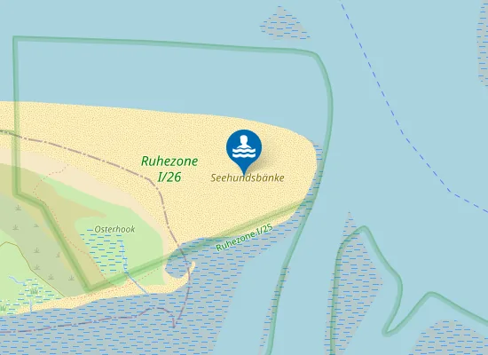 Map of Seehundsbänke