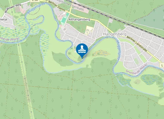 Map of Naturbadestelle Priesterwiesen