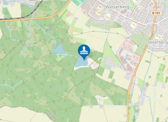 Map of Waldbad "Großer Teich"