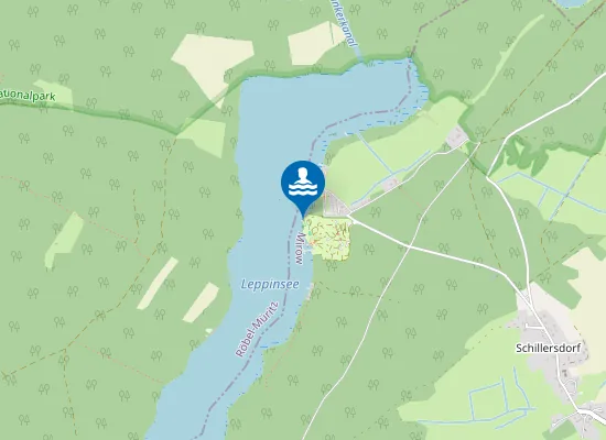 Map of Hundestrand