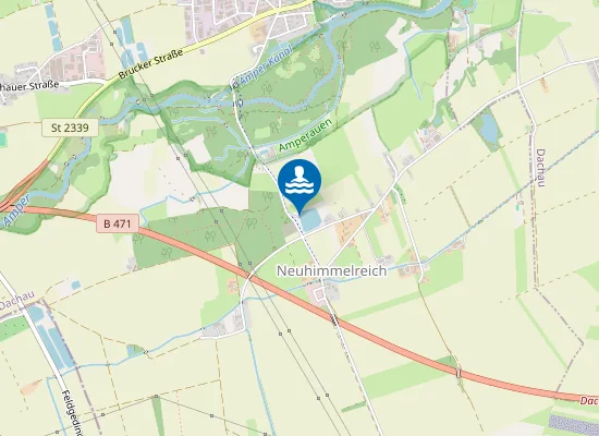 Map of Badeplatz Neuhimmelreich