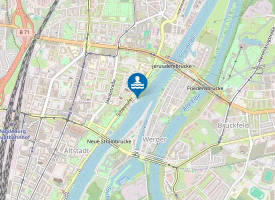 Map of Strand der Strandbar