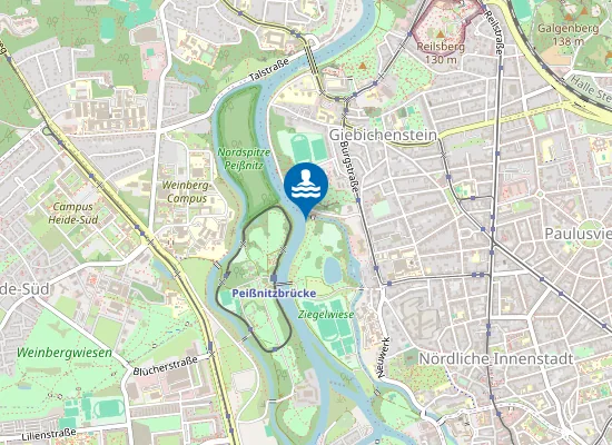 Map of Saalestrand Ziegelwiese