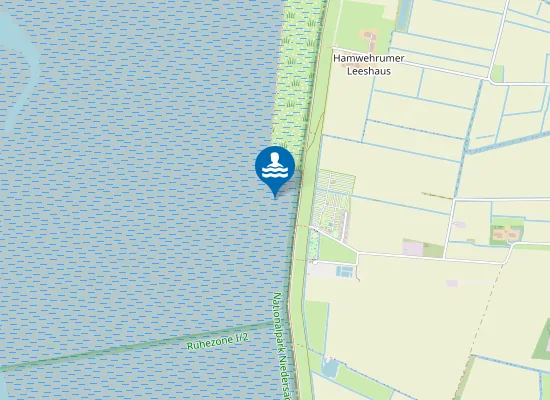 Map of NORDSEESTRAND UPLEWARD