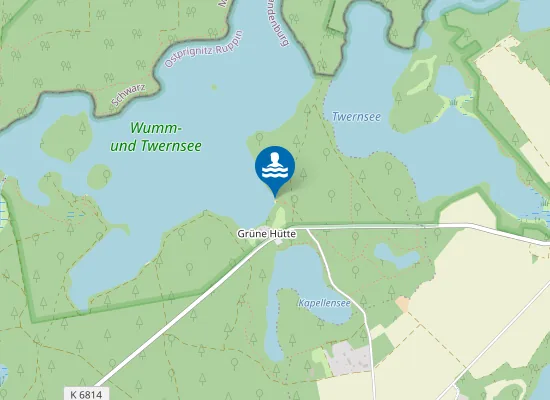 Map of Badestelle Wummsee