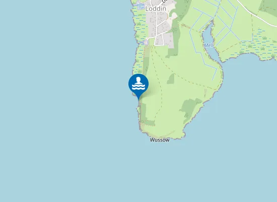 Map of Badestrand Loddin