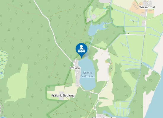 Map of Badestelle Großer Prälanksee