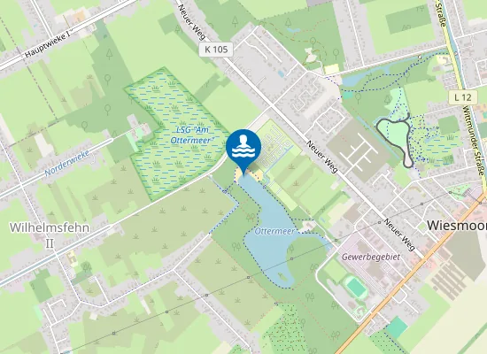 Map of NATURBAD OTTERMEER