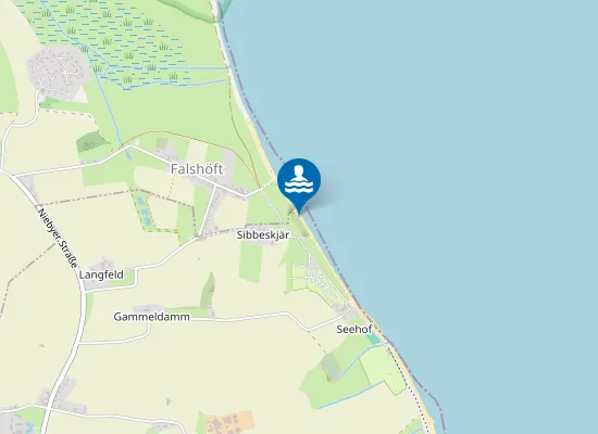 Map of Hundestrand