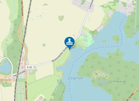 Map of Badestelle Ziegelsee