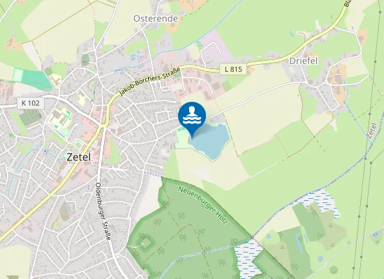 Map of FREIBAD DRIEFELER ESCH