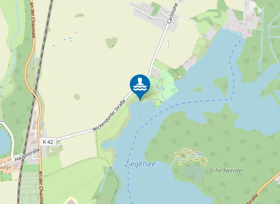 Map of Badestelle Ziegelsee