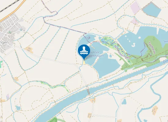 Map of Liegewiese Badesee Schwenningen