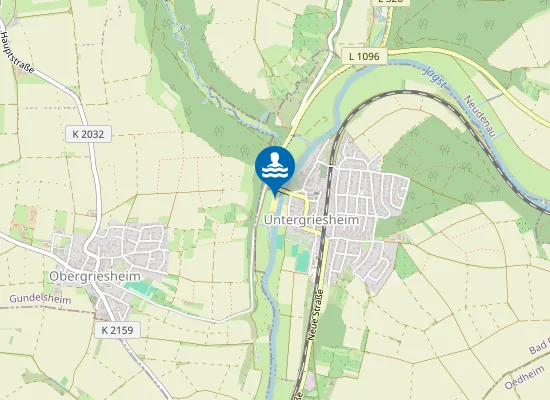 Map of Badestelle Untergriesheim