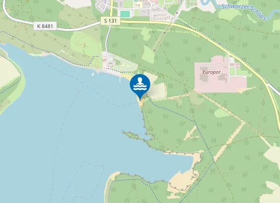 Map of FKK (nude beach)
