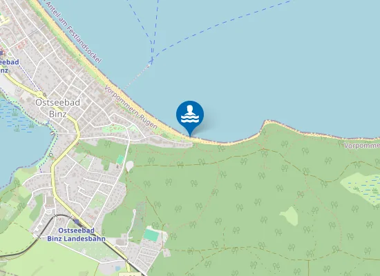 Map of FKK Strand