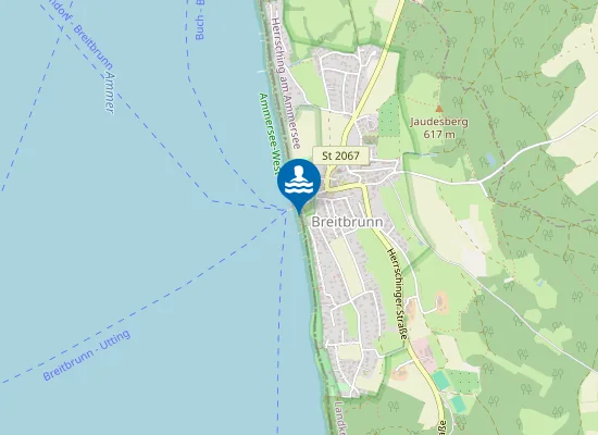 Map of Breitbrunn