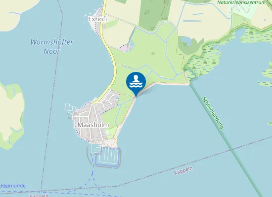Map of Hundestrand