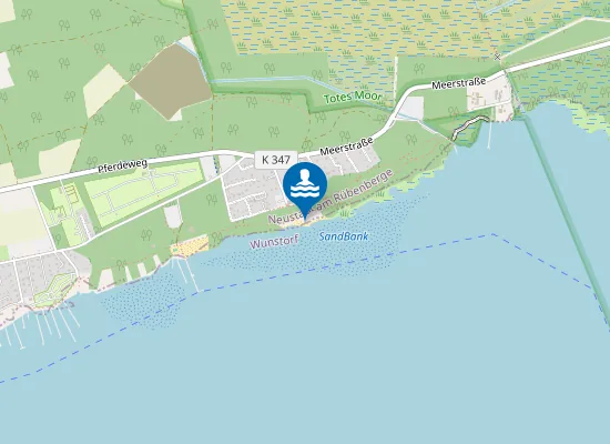 Map of Surfstrand Mardorf