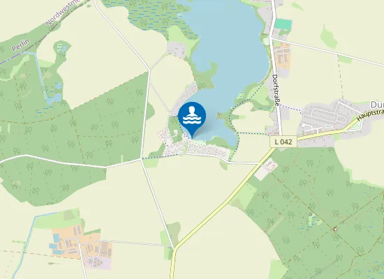 Map of Badestelle Dümmer See