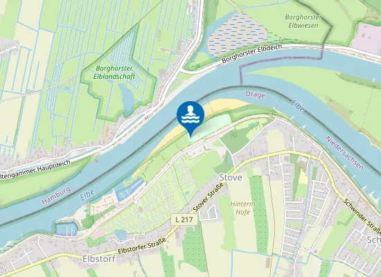Map of Stover Strand