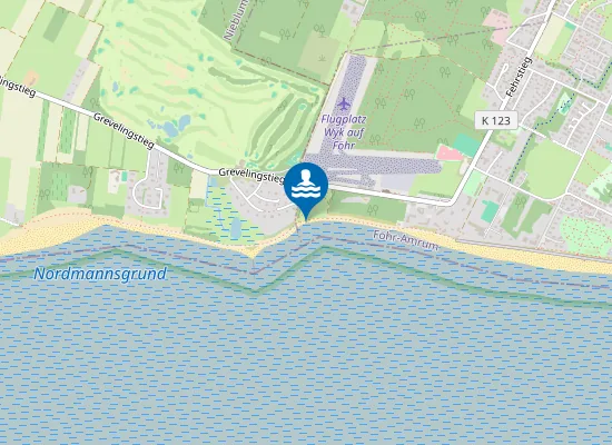 Map of Hundestrand
