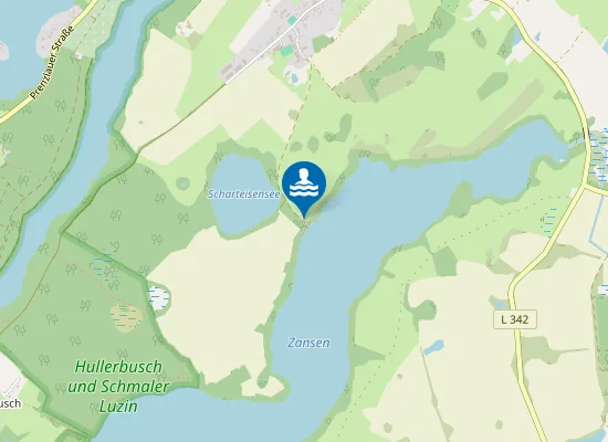 Map of Tauchspot Zansen