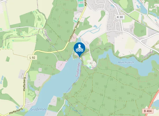 Map of Nordstrand Großensee