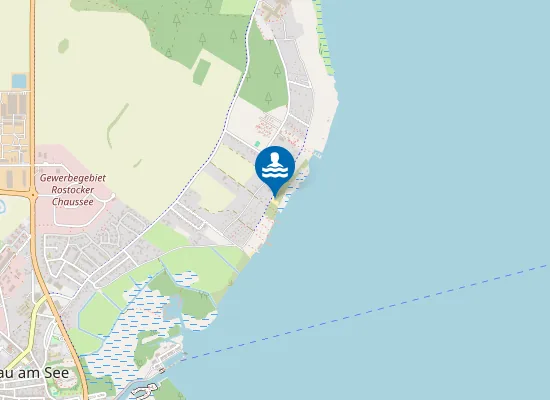 Map of Hundestrand