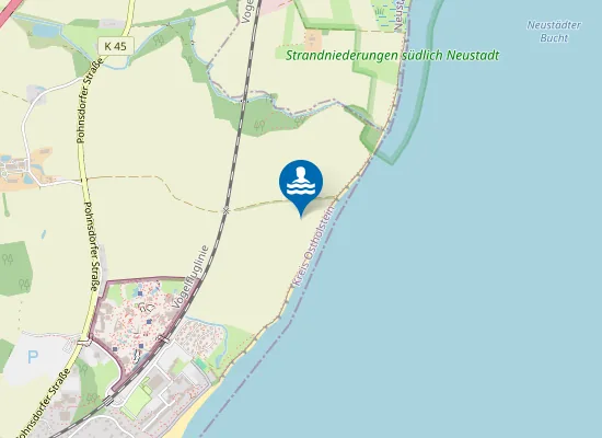 Map of Hundestrand / Naturstrand