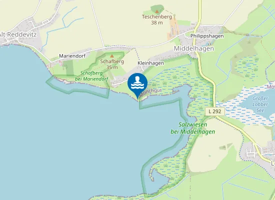 Map of Strand Kleinhagen