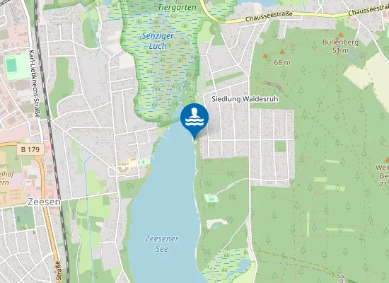 Map of Badestelle