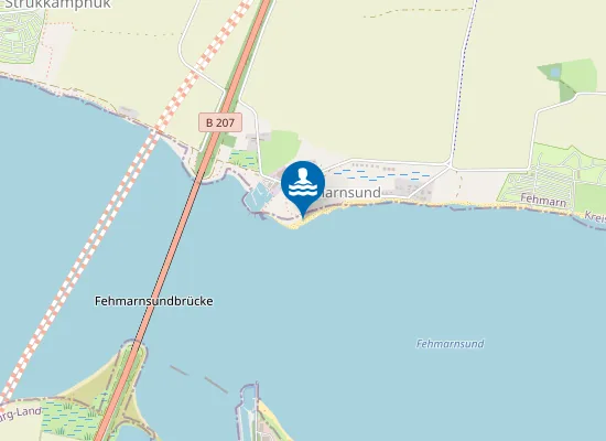 Map of FKK Strand Avendorf