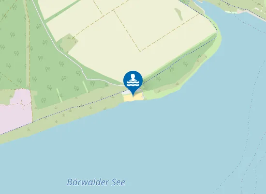 Map of Surfstrand (surfers' beach)