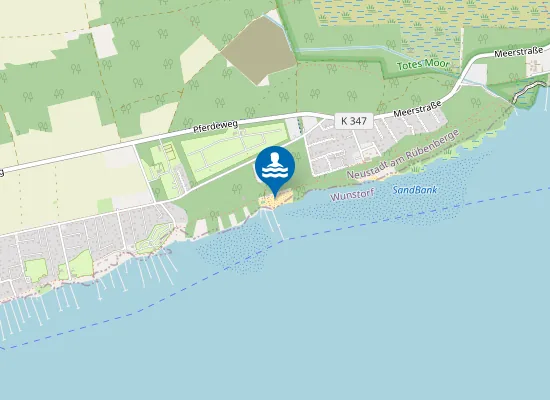 Map of Badestrand Weiße Düne