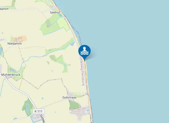 Map of FKK Strand